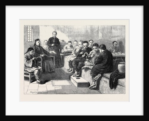 China: Girls' School Pekin 1873 by Anonymous