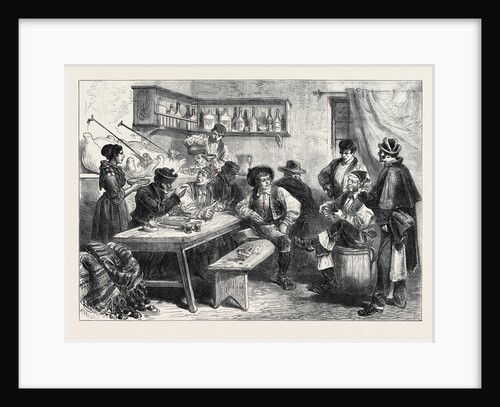 Spain: A Tavern in the Suburbs of Madrid 1873 by Anonymous