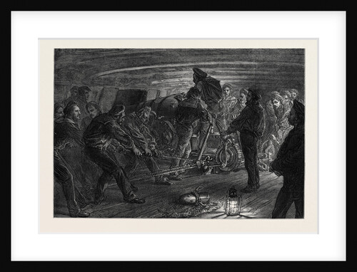 The Royal Naval Artillery Volunteers at Exercise 1873 by Anonymous