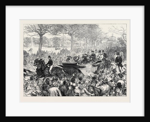Queen Victoria's Visit to Victoria Park 1873 by Anonymous