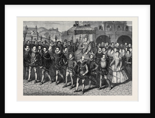 Queen Elizabeth's Visit to Hunsdon House by Anonymous