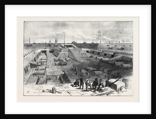 China: The Peiho Forts Tien-Tsin 1873 by Anonymous