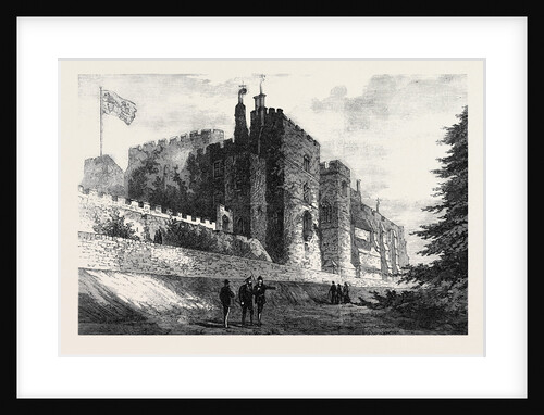 Berkeley Castle Gloucestershire Visited by the Prince of Wales 1873 by Anonymous