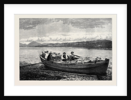 The Ferry Boat 1873 by Anonymous