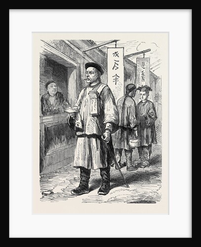 China: Distributing the Pekin Gazette 1873 by Anonymous