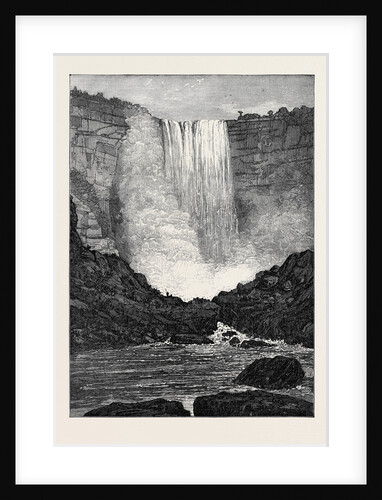 The Kaieteur Falls British Guiana 1873 by Anonymous