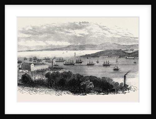 The Channel Fleet in the Tagus 1873 by Anonymous