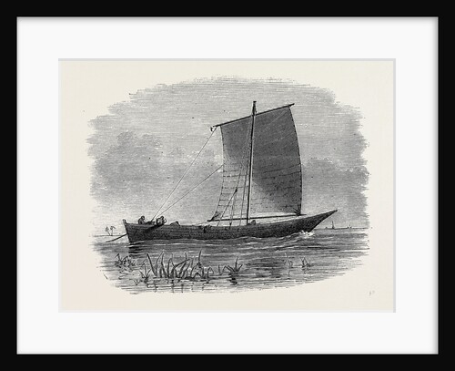 Vessels Used in the Zanzibar Slave Trade: Matapa Boat of the Northern Rivers 1873 by Anonymous