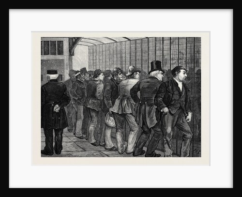 Sketches in Newgate: Visiting Day 1873 by Anonymous