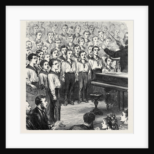Concert of Boys in the Mars Training Ship Dundee for the Widow and Children of the Mate of the Northfleet 1873 by Anonymous