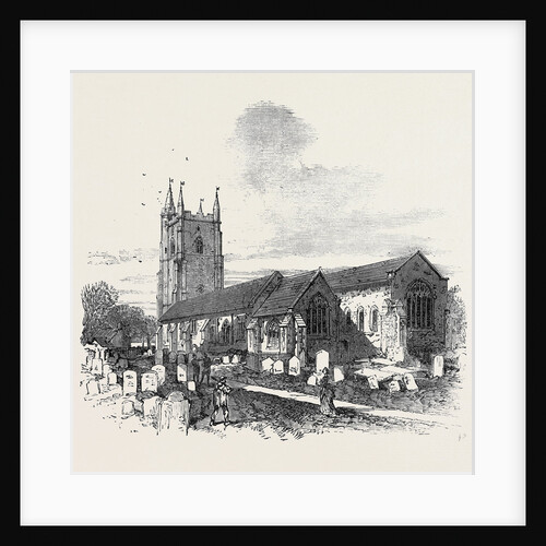 The Disaster at Dungeness: Lydd Church 1873 by Anonymous