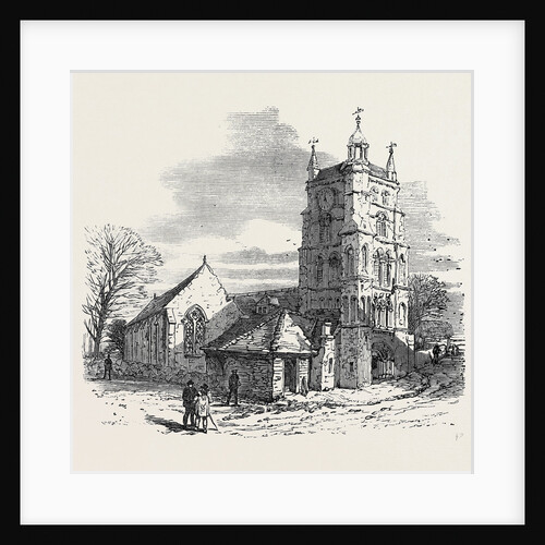 New Romney Church 1873 by Anonymous