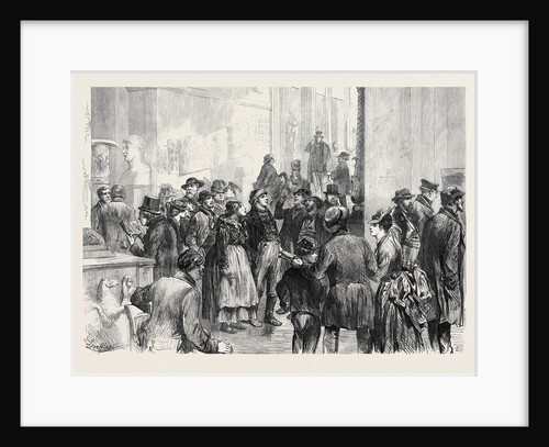 Berlin: Sunday at the Museum 1873 by Anonymous