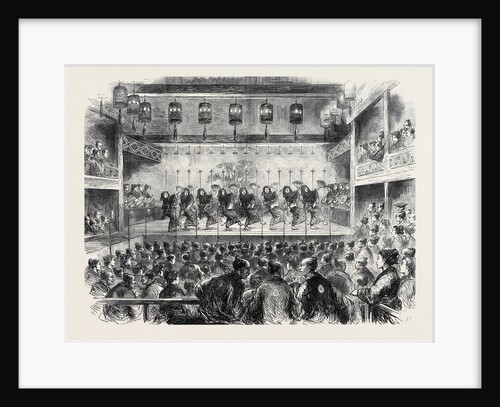 A Japanese Ballet at the Theatre of Kyoto 1873 by Anonymous