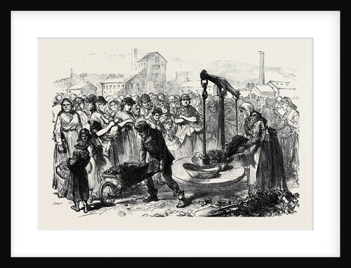 The Strike in South Wales: Coal Famine at Merthyr a Penn'Orth of Coals 1873 by Anonymous