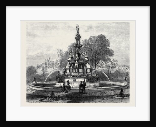 The Stewart Memorial Fountain Glasgow 1873 by Anonymous