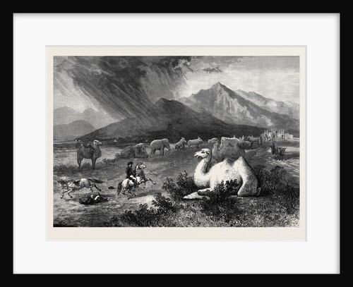 China: Entrance to the Imperial Tombs Near Pekin 1873 by Anonymous