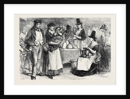 The Strike in South Wales: The Colliers' Saturday Night 1873 by Anonymous