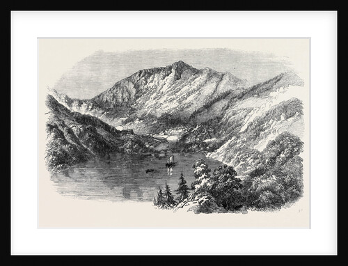 The Lake and Bazaar of Nynee Tal Himalaya the Refuge of English Families Who Have Escaped from the Insurrections in Delhi Meerut by Anonymous