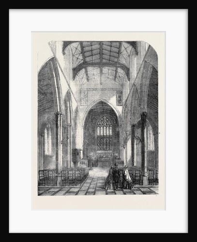 The Church of St. Peter Restored at Sudbury. by Anonymous