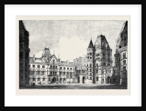 The New Government Offices: Third Prize Design for the Foreign Department (George Gilbert Scott F.S.A. Architect): Premium £300 by Anonymous
