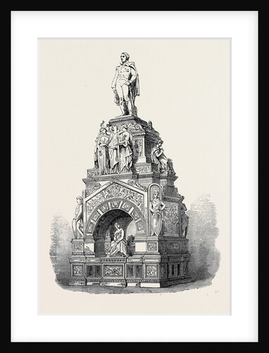 Prize Models for the Wellington Monument: No. 12 Premium £100 Mm. Folcini and Cambi Florence by Anonymous