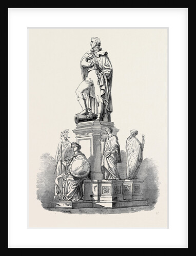 Prize Models for the Wellington Monument: No. 21 Premium £100 Herr Hahnel Dresden by Anonymous