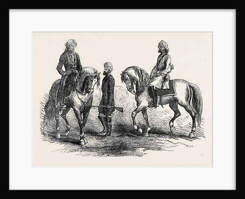 Affghan Native Officer 5th P.C. Sikh Trooper 5th P.C. by Anonymous