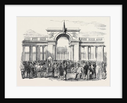 Distribution of the St. Helena Medal to the Old Soldiers of the Empire at Paris by Anonymous