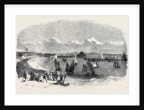 Penzance and Mount's Bay Burning the Late Regatta by Anonymous