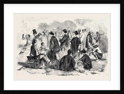 Chinese Nursemaids on the Parade Ground Hong Kong by Anonymous