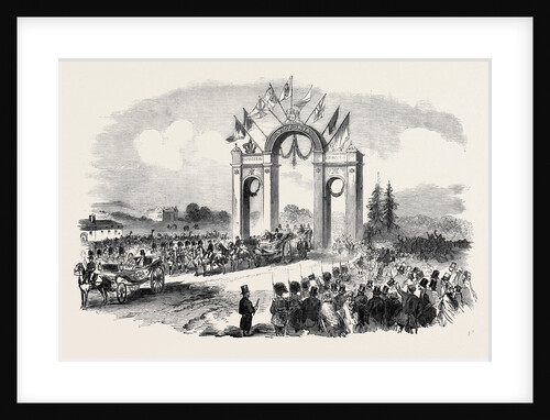 Her Majesty's Return: The Queen Receiving the Keys of the City of Aberdeen by Anonymous