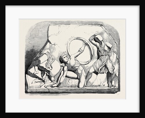 The Boudroum Marbles: No. 4. Another Fragment Probably from the Same Frieze by Anonymous