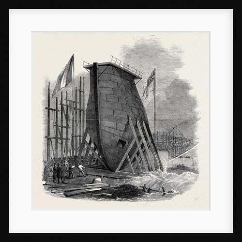 Large New Caisson for the East and West India Dock Company by Anonymous