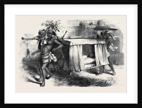 Hindostanee Dhoolie Used by Hospitals and in the Field by Anonymous