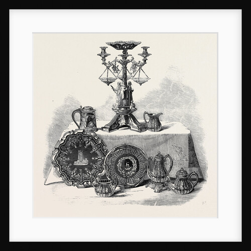 Plate Presented to Henry Workman Esq. of Evesham by Anonymous
