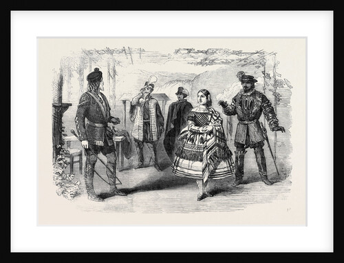 Scene from Balfe's New Opera of the Rose of Castile at the Lyceum Theatre by Anonymous