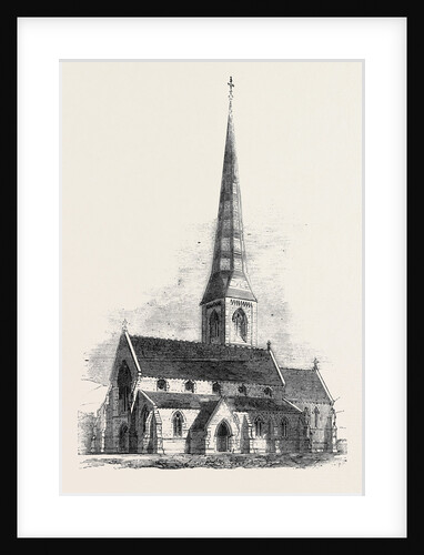 New Church at Powerscourt Wicklow by Anonymous
