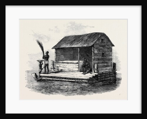 Siamese Bamboo Hut. by Anonymous
