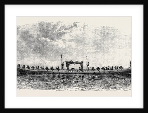 The Royal Barge of the Second King of Siam (Length 87 Feet) by Anonymous