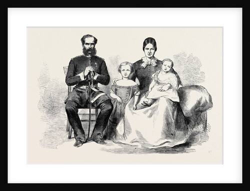 Colonel Inglis the Commandant at Lucknow and Mrs. Inglis and Family by Anonymous
