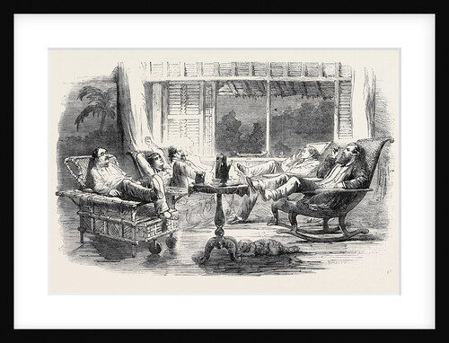 A Postprandial Scene at Manilla. by Anonymous