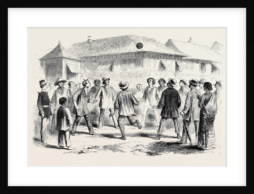 Football in Manilla by Anonymous