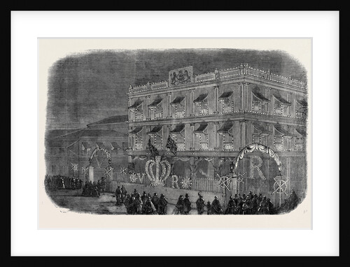 The Residence of Sir Jamsetjee Jeejeebhoy at Bombay by Anonymous