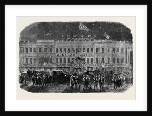 Auckland Hotel (Hall of All Nations) Calcutta by Anonymous