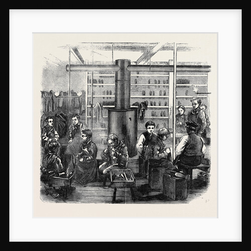 Boys' Refuge Great Queen Street Lincoln's-Inn Fields: The Shoemaking Department by Anonymous