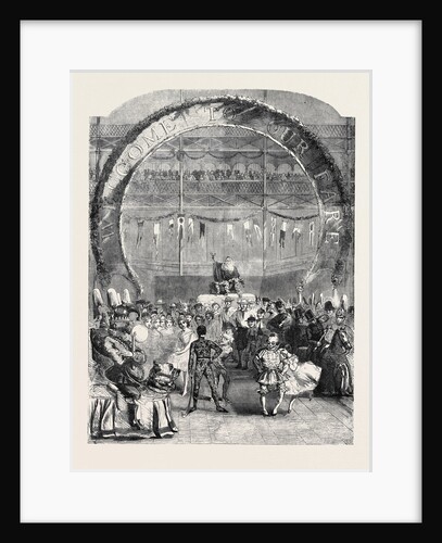 Old Father Christmas Attended by a Motley Group Under the Direction of the Lord of Misrule by Anonymous