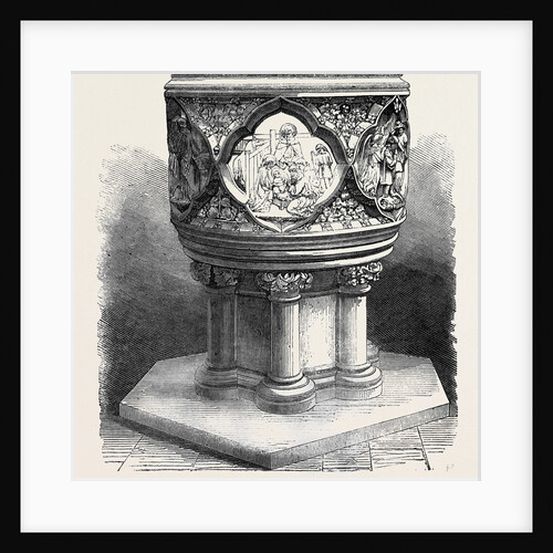 The Font in the New Episcopal Church at Dunkeld by Anonymous