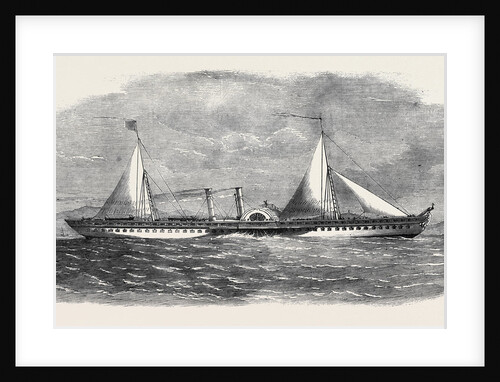 Steam Pleasure Yacht for the King of Ava by Anonymous