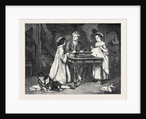 Steele and His Children, from the Winter Exhibition French Gallery by Anonymous
